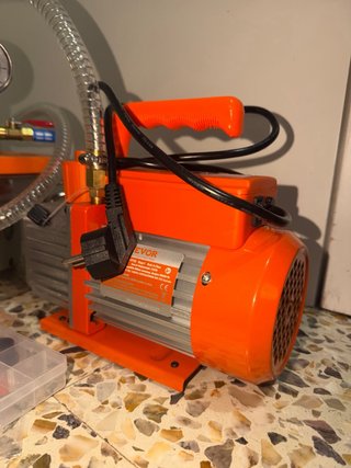 Bomba de vacío de paletas rotativas VEVOR