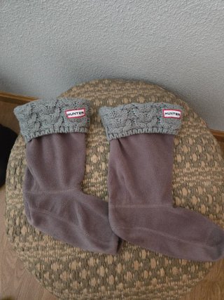 Botas Hunter Negras + 2 Pares Calcetines