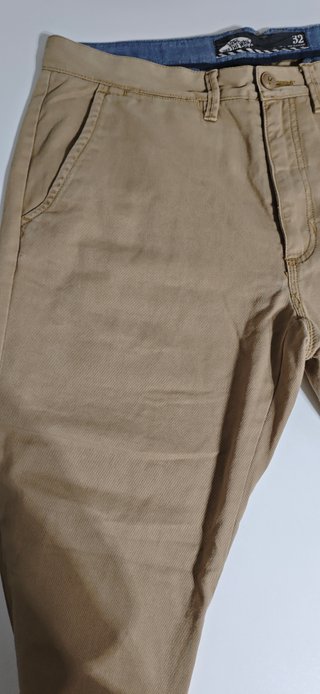 Pantalón Vans Jogger Beige T-32. Como Nuevo