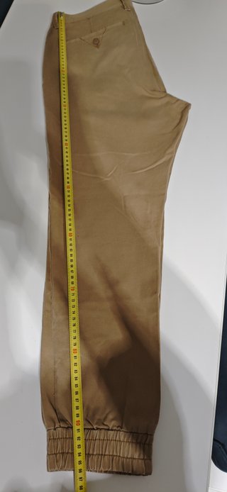 Pantalón Vans Jogger Beige T-32. Como Nuevo