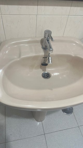 Lavabo Roca Victoria color Visón Vintage