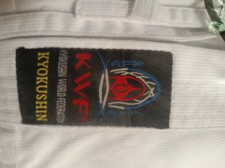 Kimono KWF Kyokushin World Federation Talla 140