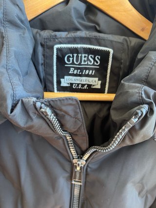 Chaqueta Guess Plumas XL Negra