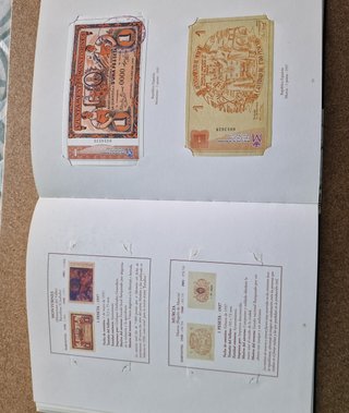 Libro Billetes Guerra Civil 1936-1939