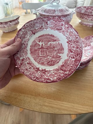 Piatti da dessert La Cartuja Rosa (202)