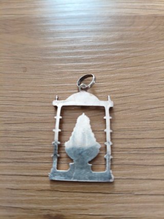 Colgante  del Rocío Plata