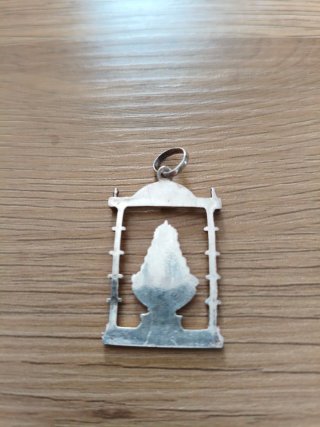 Colgante  del Rocío Plata