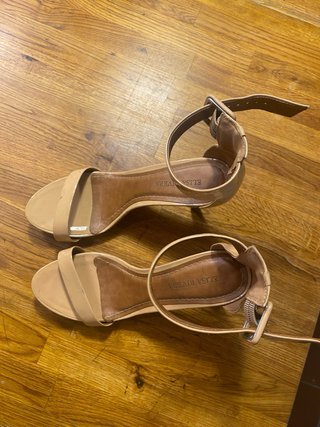 Sandalias tacón Elisa Rivera nude