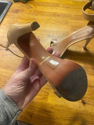 Sandalias tacón Elisa Rivera nude