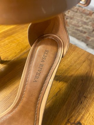 Sandalias tacón Elisa Rivera nude