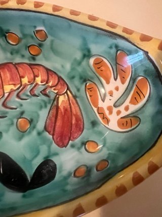 Vassoio ceramica Positano