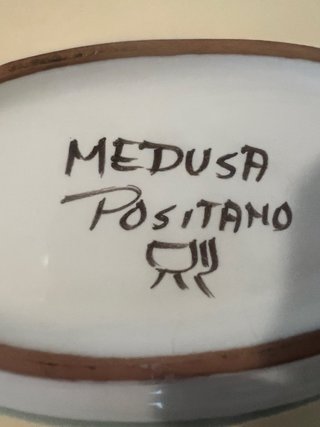 Vassoio ceramica Positano