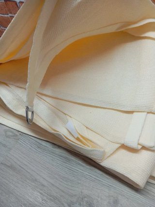 Toldo Vela Sombra Cuadrado WOLTU 4x4m Beige