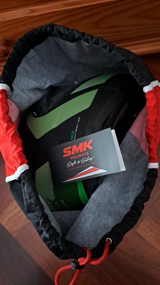 Casco Moto SMK (L)