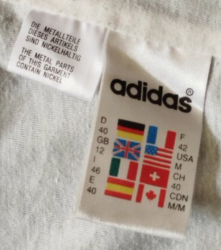 Chaqueta Adidas Vintage Azul y Blanca