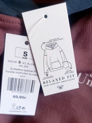 Sudadera con capucha Silbon SPECIAL FIT