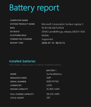 Portátil Surface Laptop 3 13,5" i7/16GB/512GB
