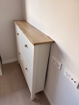 Zapatero Ikea Hemnes 4 compartimentos