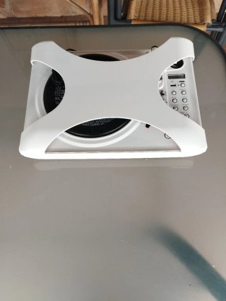 Tocadiscos Blanco con Lector USB