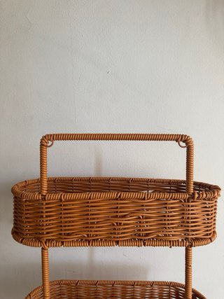 Cesta Colgante Mimbre