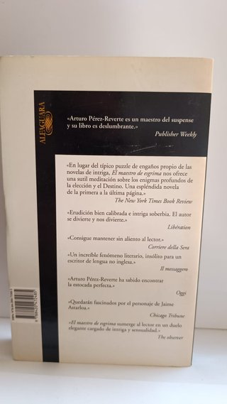 El maestro de esgrima - Arturo Pérez-Reverte