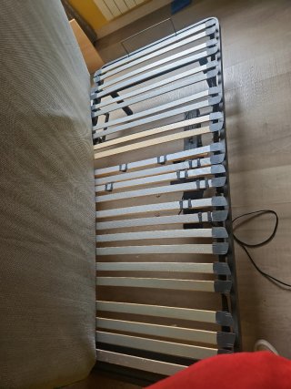 Cama articulada con somier metálico