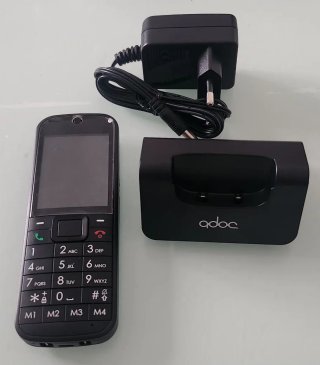 Teléfono Adoc K1 Negro