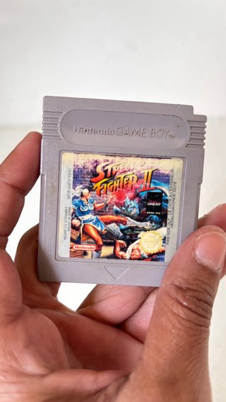 Game Boy Color Kiwi Green 1998 + Street Fighte