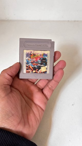 Game Boy Color Kiwi Green 1998 + Street Fighte