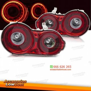 PILOTOS TRASEROS LED ROJOS PARA NISSAN GT-R 08-23