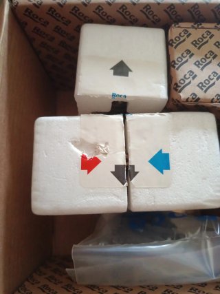 Llave paso termostática ducha Roca AMURA-T