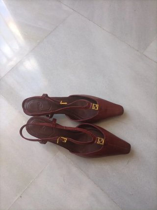 Zapatos Fendi Talla 39 Rojos