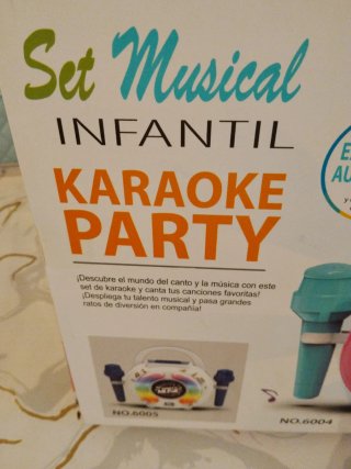 Karaoke Infantil Party Play Toy