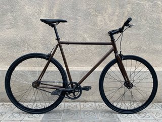 Bicicleta Fixie Marrón xXL