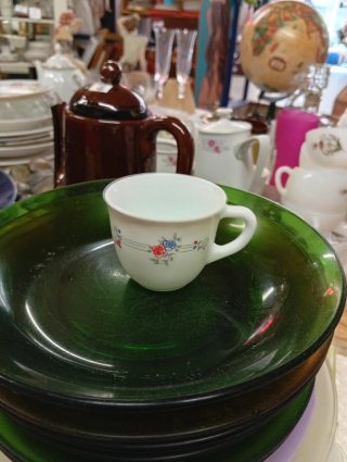 Juego de tazas de cerámica