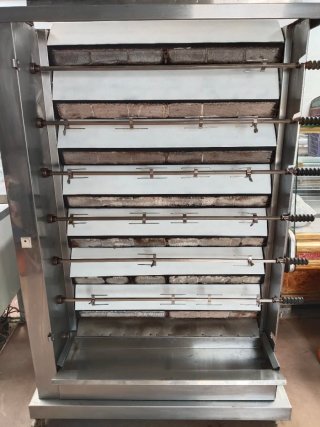 Asador de pollos 6 espadas