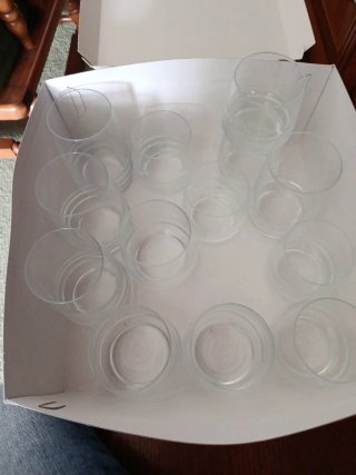 Vasos, set de 3 tamaños
