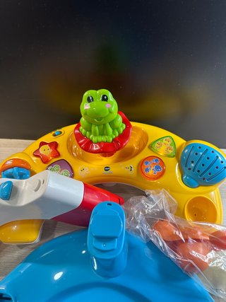 VTech - Aquasilla 2 en 1, Silla de baño y Panel