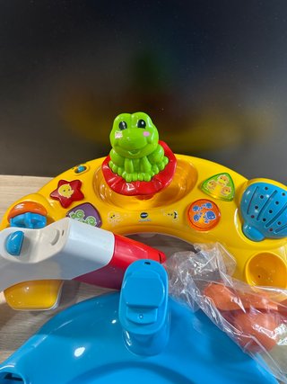 VTech - Aquasilla 2 en 1, Silla de baño y Panel