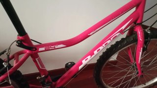 Bicicleta niña rosa B pro montaña