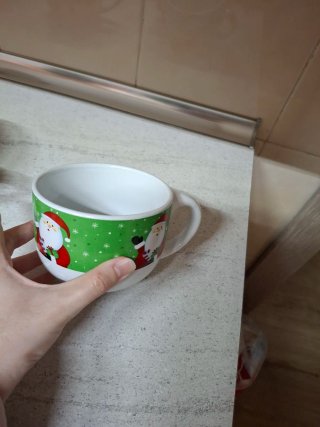 Lote Tazas y Bandeja navideños