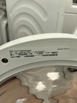 Lavadora Bosch Serie 6 Carga 8kg