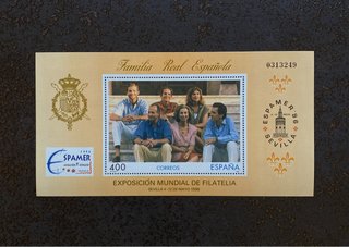 Sello nuevo España 1996 Familia Real Española