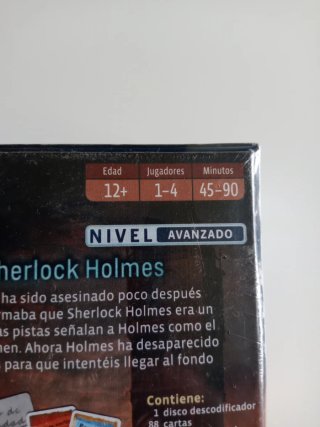 Juego EXIT La desaparición de Sherlock Holmes