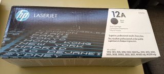 Cartuchos Tóner HP LaserJet original 85A, 12A, 96A
