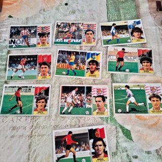 Cromos de fútbol antiguos