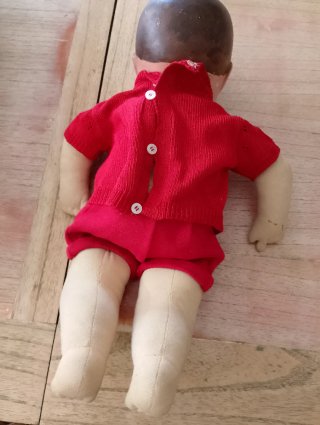 Muñeco antiguo de bebé