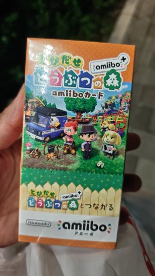 Cartas Amiibo Animal Crossing Japon