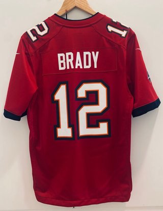 Camiseta Buccaneers Brady #12 Roja