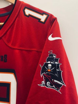 Camiseta Buccaneers Brady #12 Roja